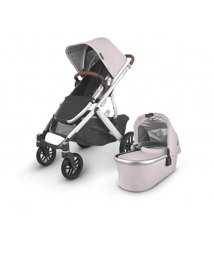 Brand New UPPAbaby VISTA V2 Stroller - ALICE (dusty pink-silver-saddle leather)